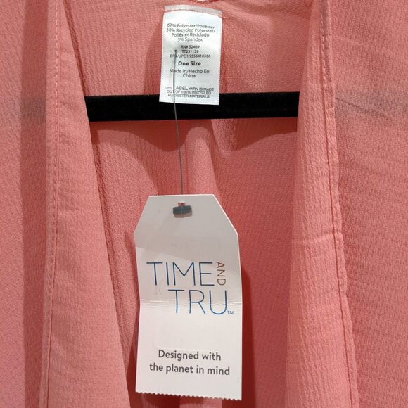 Chiffon Shawl Poncho Caftan Coverup OS Flowy Breezy Lightweight Boho Lagenlook - Picture 3 of 3